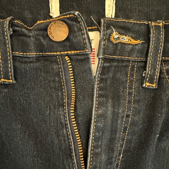 Vibrant Women’s Flare Dark Wash Jeans - Picture 3 of 6